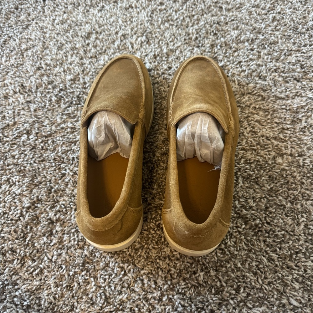 Zara Tan Loafers for Men